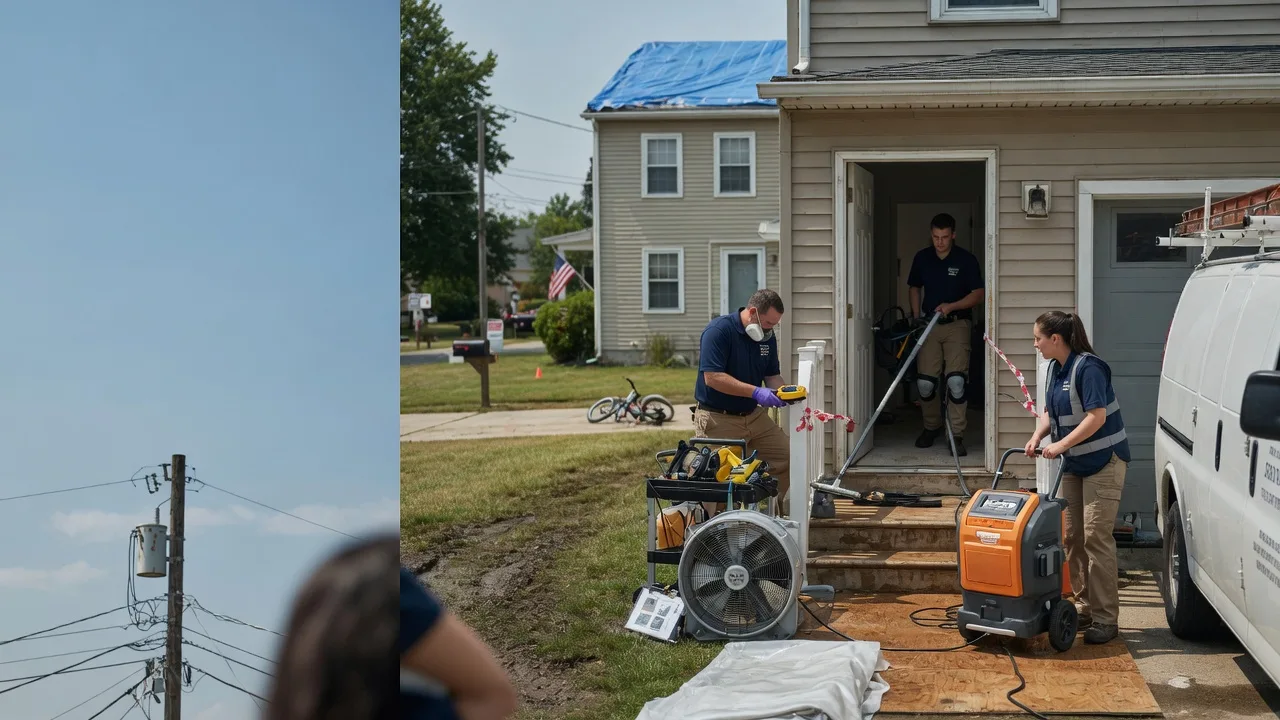 Water Damage Repair in Pleasant Valley, IA near me